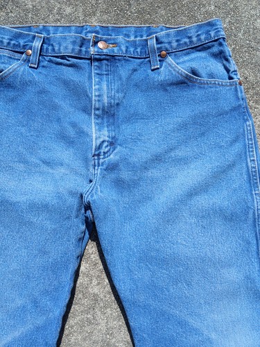 Vintage Wrangler Jeans Mens 38x29 Classic Western Cowboy Cut Y2K Denim 13MWZ - Picture 3 of 15