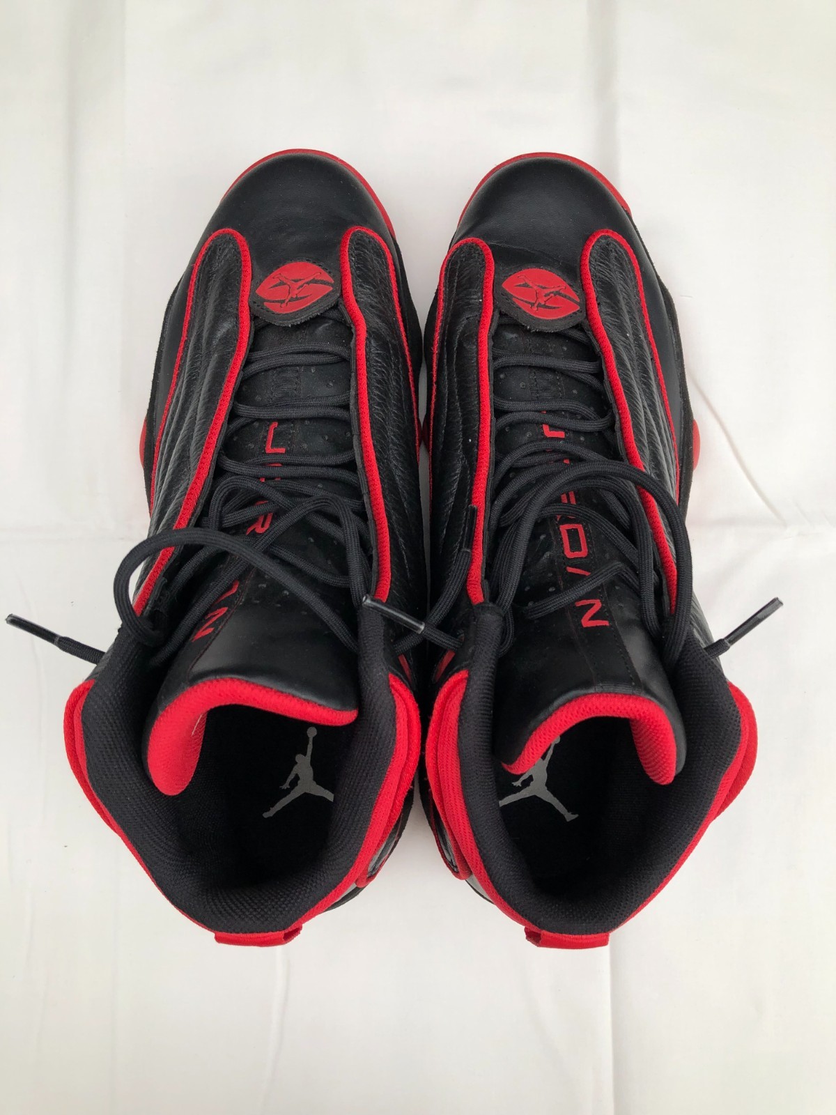 SAOLA Jordan Pro Strong Uomo Taglia 11 Nero Rosso