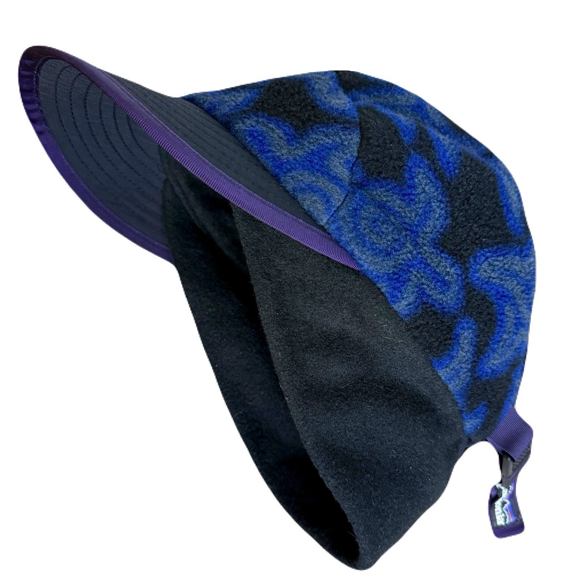 RARE Vintage 90s Patagonia Turtle Synchilla Duckbill Ear Flap