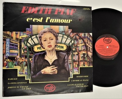 LP 33 Touren EDITH PIAF 13.184 c'est l'amour 11 Titel MFP FRANKREICH 1974