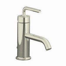 Kohler Purist Single Hole Bathroom Faucet & d...