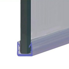 Shower Seal for Screens Doors or Panels Fits 8mm Glass U Shaped Seal to Cap The