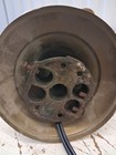 Restored Antique Brass Light Fixture With Frosted Acorn Shade # 1 — photo 8