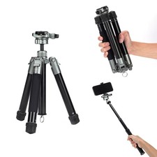 Fotopro 152Cm Mini Tripod Lightweight Compact Travel Tripod 360 Degree Ball Hea 