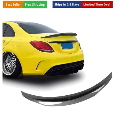 Rear Spoiler Wings for Mercedes Benz C Class 2015-2021 C63 C160 C180 C200 C25...