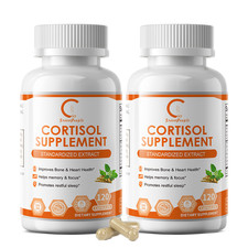 240 Pills Cortisol Supplement Magnesium Ashwagandha L-theanine - Relieve Stress