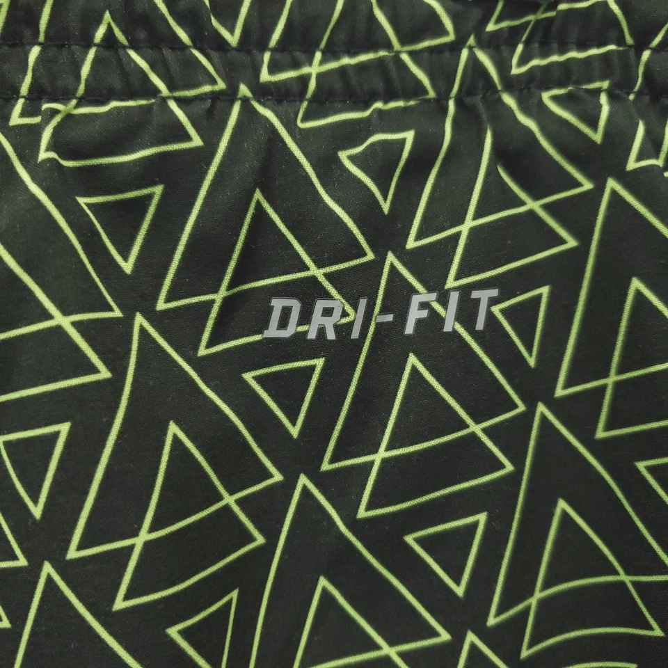 Nike Dri-FIT Running Shorts XL Geometric Triangle Pattern Lightweight Mens - Image 4 of 4