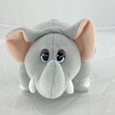 POUND JUNGLE 1997 Elephant mini plush Pound Puppies Galoob Toys