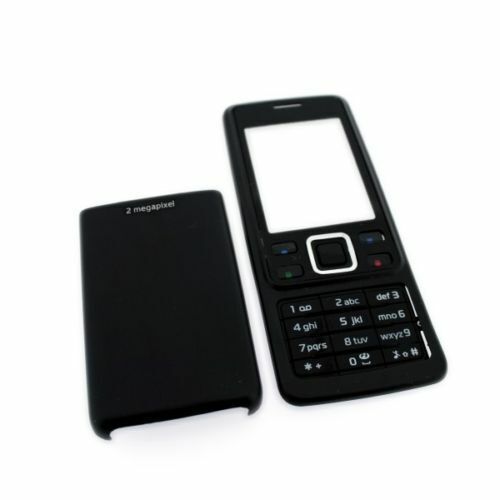 for Nokia 6300 battery cover and housing black english keypad - Picture 1 of 1
