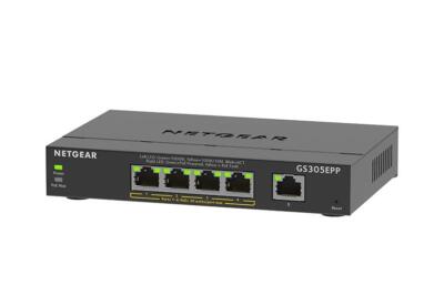 NETGEAR GS305EPP Managed L3 Gigabit Ethernet (10/100/1000) Power over E Unterstützung