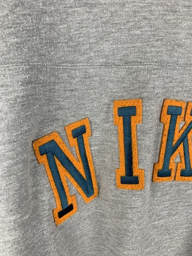 VINTAGE NIKE COTTON MEN'S TRAC KSUIT SWEATSHIRT SWEATPANTS BIG LOGO 90S SIZE S - Picture 6 of 18