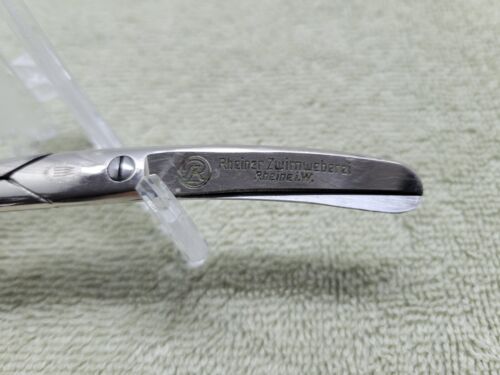 Vintage J.A. Schmidt & Soehne Medical Scissors w/ Curved Blades Solingen Germany - Picture 3 of 9