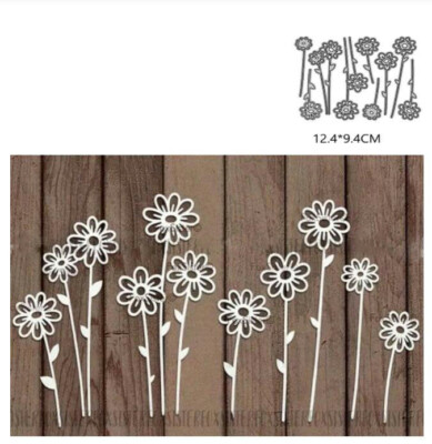 Flower Metal Cutting Dies Stencil Scrapbooking DIY Album Paper Card Embossing 