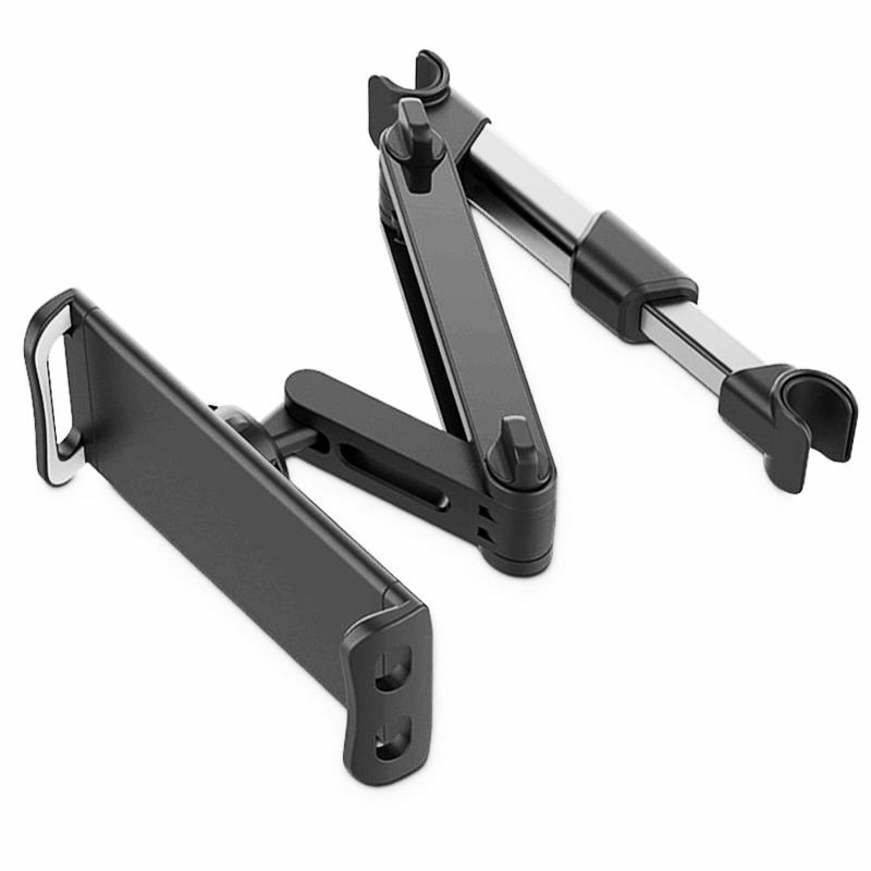 Tablet Car Stand Telescopic Car Rear Pillow Phone Holder Seat Headrest Mount-image
