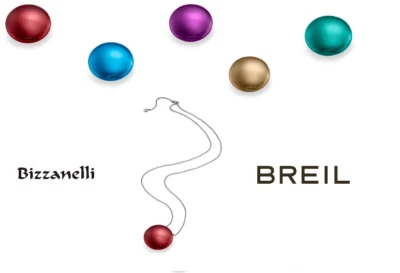 BREIL CIONDOLO SECRETLY CON CATENINA IN ACCIAIO CM 70