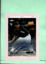 2018 Topps Chrome Rookie Autographs #RA-TV Thyago Vieira MINT Auto Whit ID:56000