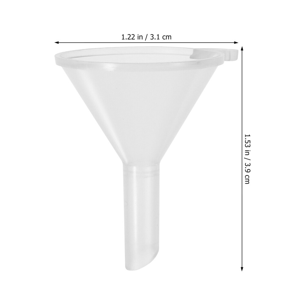 100PCS Miniature Funnels Plastic Wide Mouth Plastic Funnel Fragrance Funnel 1052021123359 eBay