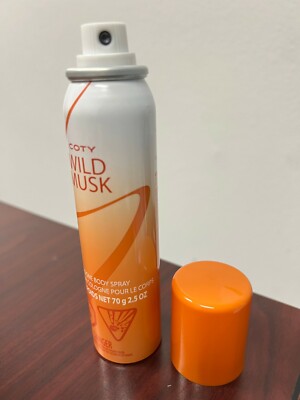 COTY WILD MUSK FOR WOMEN FL oz 70 G Cologne Body Spray