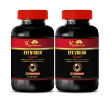 bilberry supplement EYE VISION GUARD powerful antioxidants 2 Bottle 120 Softgels