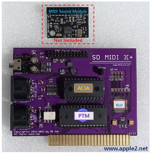 SD MIDI ][+ (Passport MIDI compatible)