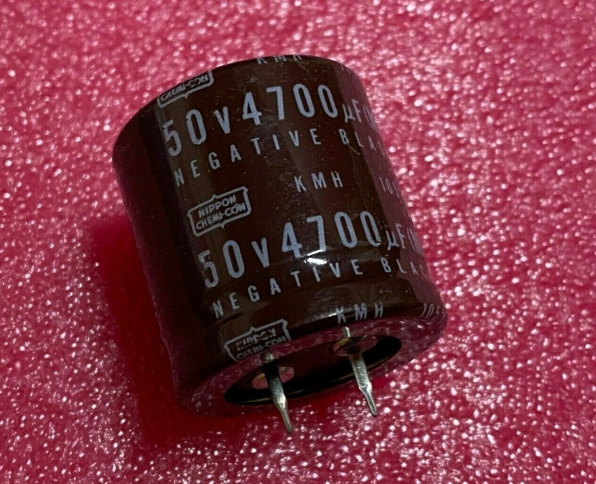 5 pieces 4700uF 50V DC Radial Electrolytic Capacitor 50VDC 105C