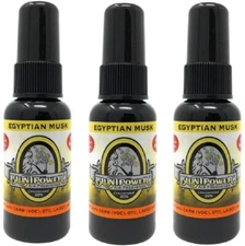 Blunt Power Oil Based Concentrated Air Freshener, Egyptian Musk, 1.5 oz, 3 Pack