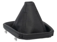 FOR BMW Z3 1995-2002 GEAR SHIFT BOOT GAITER LEATHER STITCHING BLACK