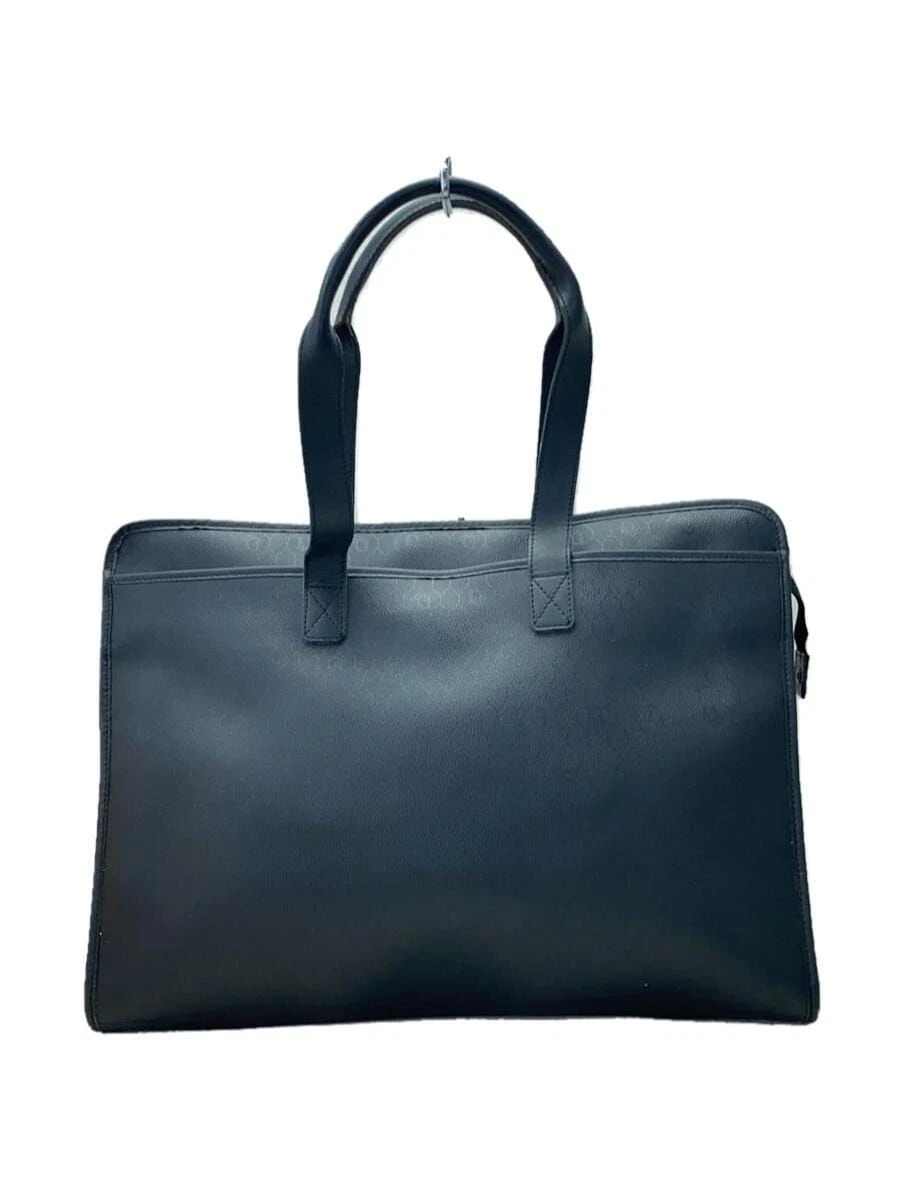 Sac fourre tout Christian Dior PVC noir motif total occasion