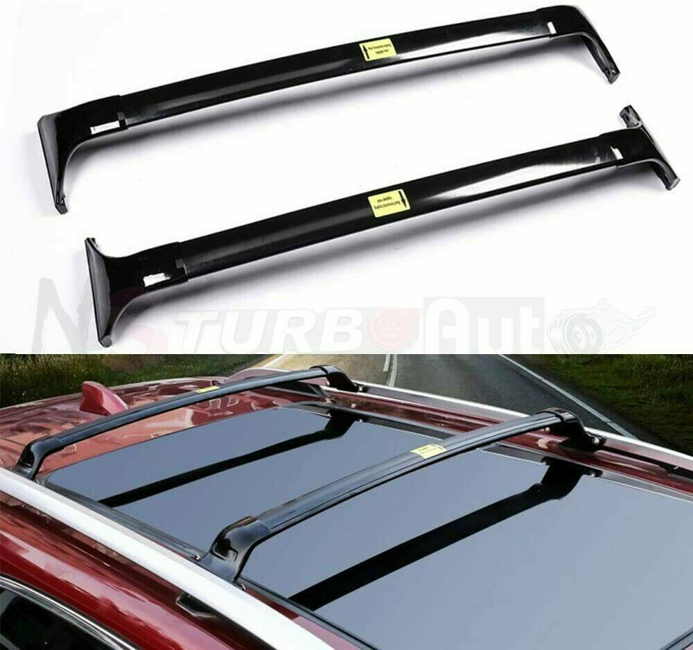 2Pcs Fits for Chevrolet GMC Terrain 2018-2024 Roof Rail Rack Cross Bar Crossbars