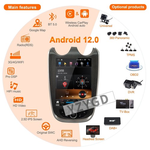 Supporto Telefono Wireless Magnetico Per McLaren (LHD 570S/GT, 600LT, 540C, 620R) - GTR Creations