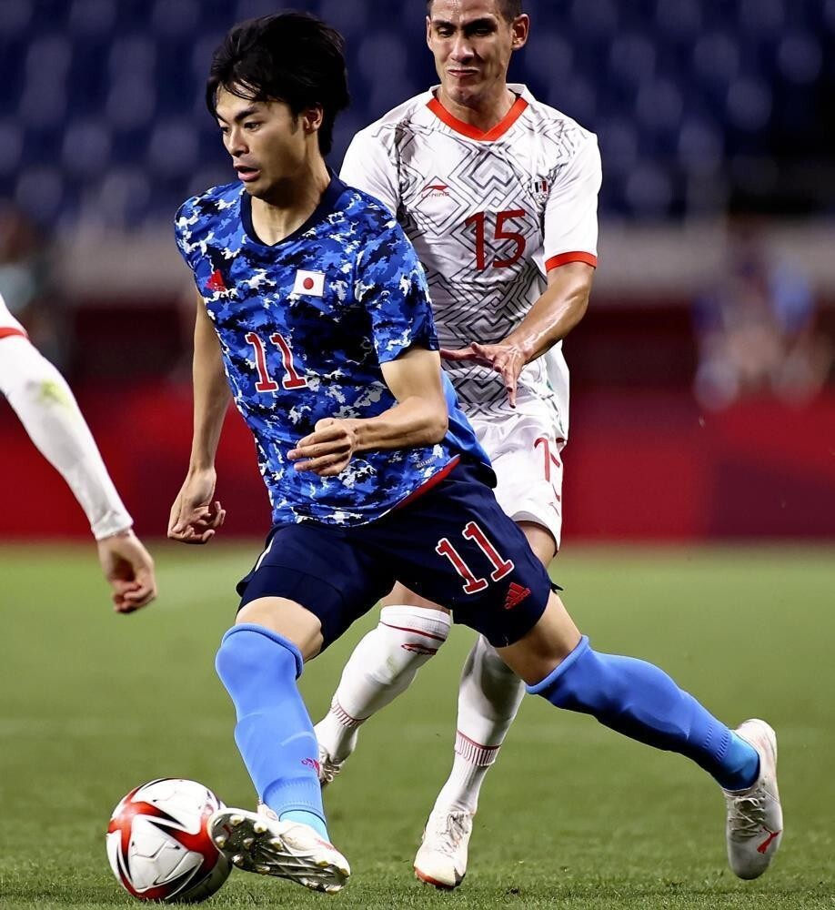 Kaoru Mitoma Adidas Japan 2020 2021 National Team Authentic Jersey