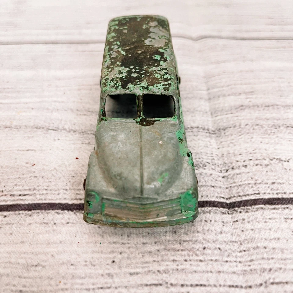 Lote De Colección Juguete Tootsie 5” Cabina Azul 1947 Línea L Camión Volquete y Coche Ambulancia Diecast Foto 4 de 4