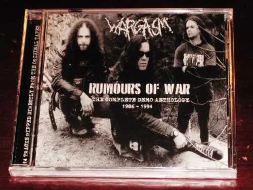 Wargasm: Rumours Of War - The Complete Demo Anthology 1986-1994 CD 2021 USA NEW