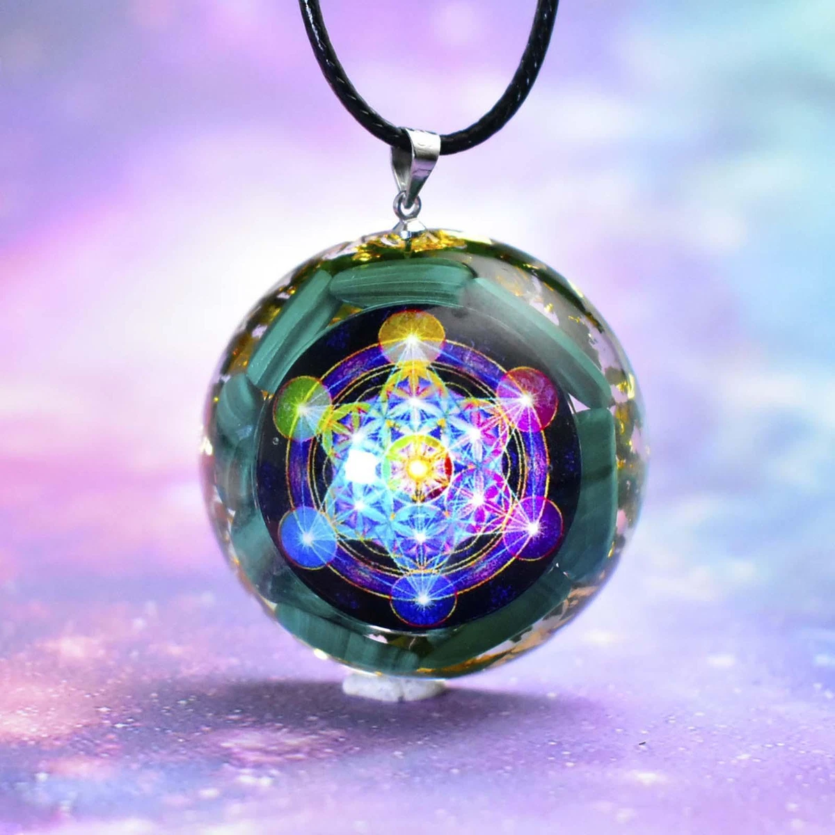 Positive crystal cheap necklace