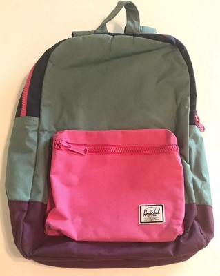 purple herschel backpack