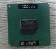 1pc Intel SL7SL Core 2 Duo Mobile 770 2.13GHz/2M/533 MHz Socket M CPU