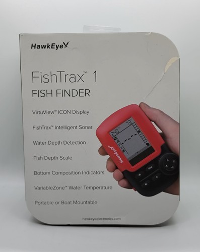 HawkEye FishTrax 1 with Virtuview Icon Display - Picture 1 of 2