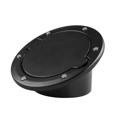 Black Car Fuel Filler Door Cover Gas Tank Cap For Jeep Wrangler JK Unlimited