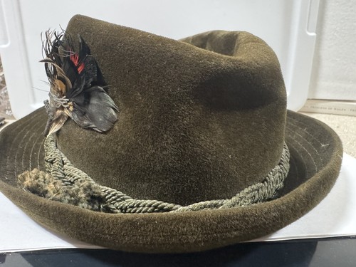 Rare Vtg cavanagh hat new york brown 7 1/8in"marshall field And Company.AS IS. - Picture 9 of 15