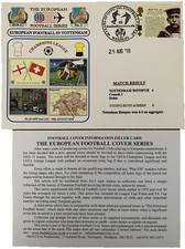 Tottenham  v Young Boys Of Bern Champions League 25th Aug 2010 First Day Cover