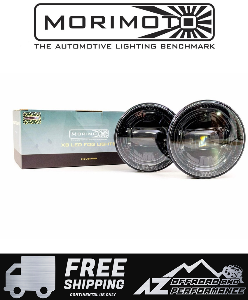 Morimoto XB LED Round Fog Light Assembly - Pair
