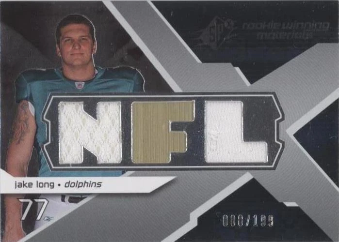 Dual Jersey Nfl Letters Numbered to 199