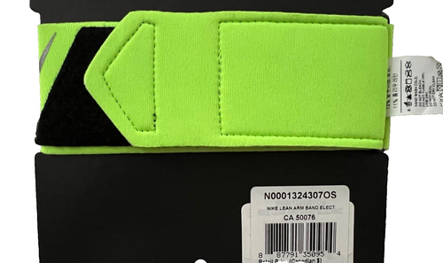 Nike Running Lean ARM Band OSFM Electric Green/Silver - 第 5/5 張圖片