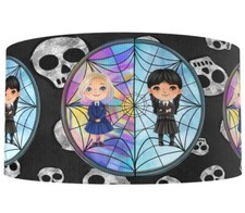 3 inch Grosgrain Ribbon HAIR BOWS 1215369 Wednesday Addams TV show