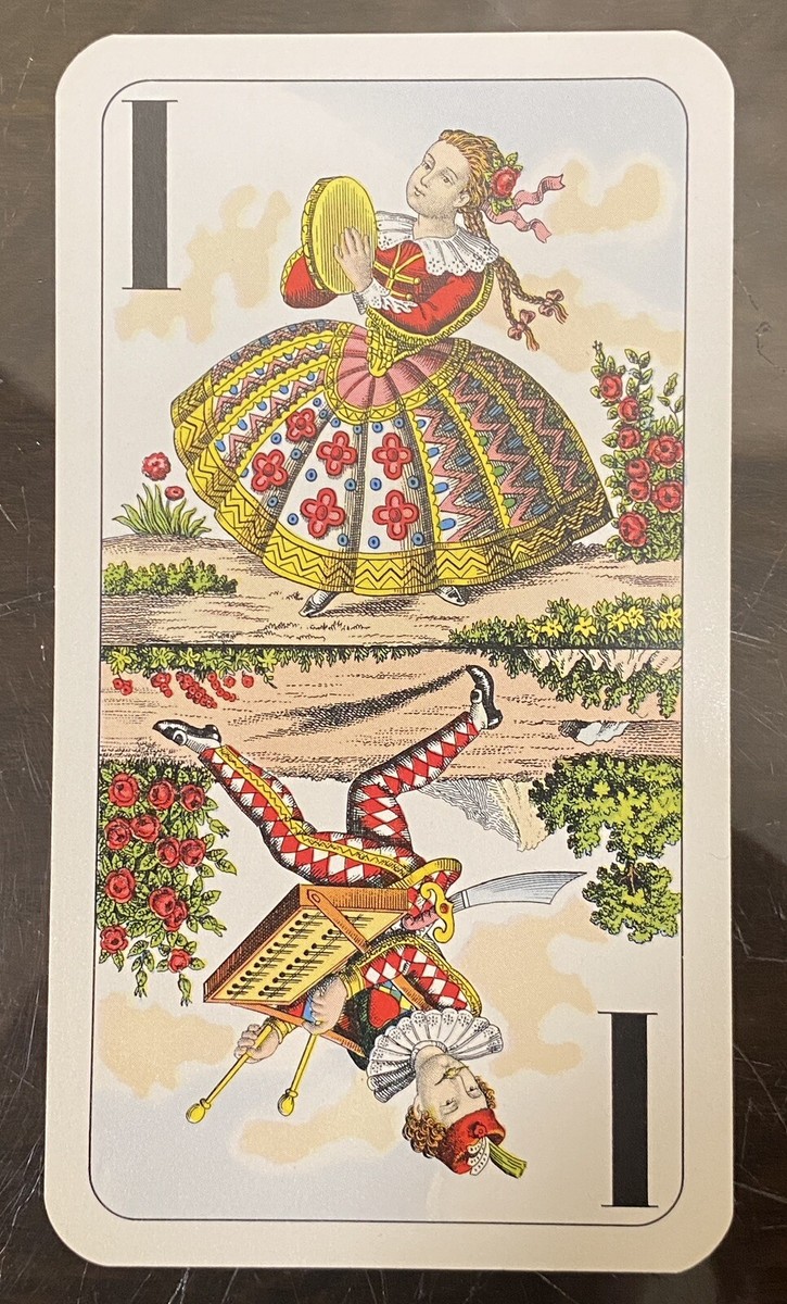 TAROCK FERD. PIATNIK & SOHNE WIEN AUSTRIA 54 TAROTS Nr.1935 IN