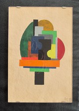 Russische Avantgarde  Bauhaus  Mischtechnik  Russland wohl 20.Jhd