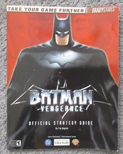 VTG NEAR MINT 2001 BRADY GAMES STRATEGY GUIDE BATMAN VENGEANCE PS2 XBOX