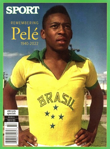 REMEMBERING PELE Pelé 1940-2022 Sport Magazine 2023 98 Pages A360 Media - 第 1/3 張圖片