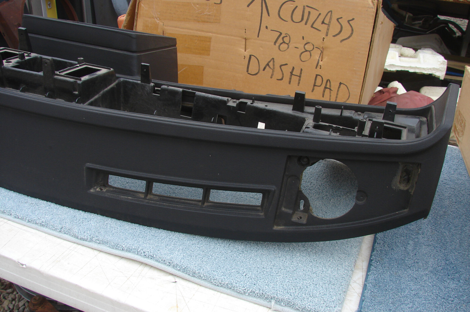 1978 1987 Cutlass Hurst Olds Dash & Speedometer Pad 442 W30 Oldsmobile ...