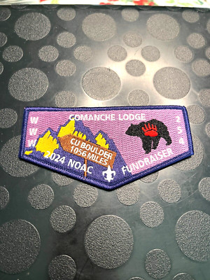 OA COMANCHE LODGE 254 2024 NOAC FUNDRAISER FLAP 100 MADE